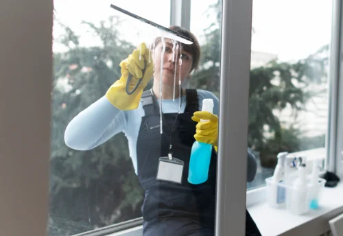 Nettoyage de vitres intérieures et extérieures à Bonneveau